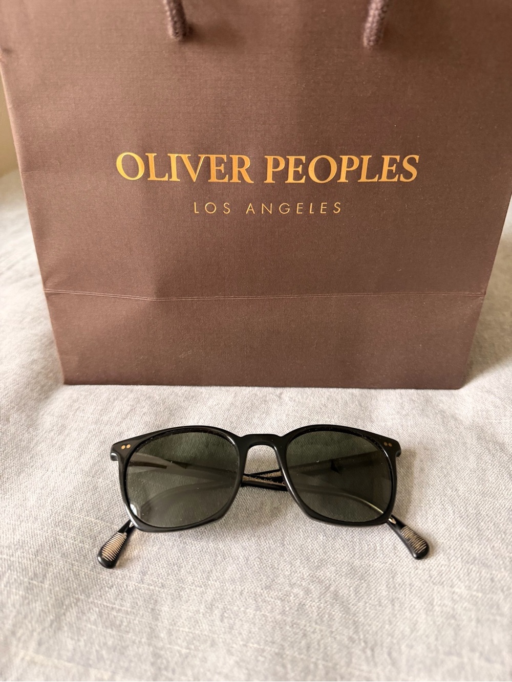 Men’s Oliver People’s Black Sunglasses